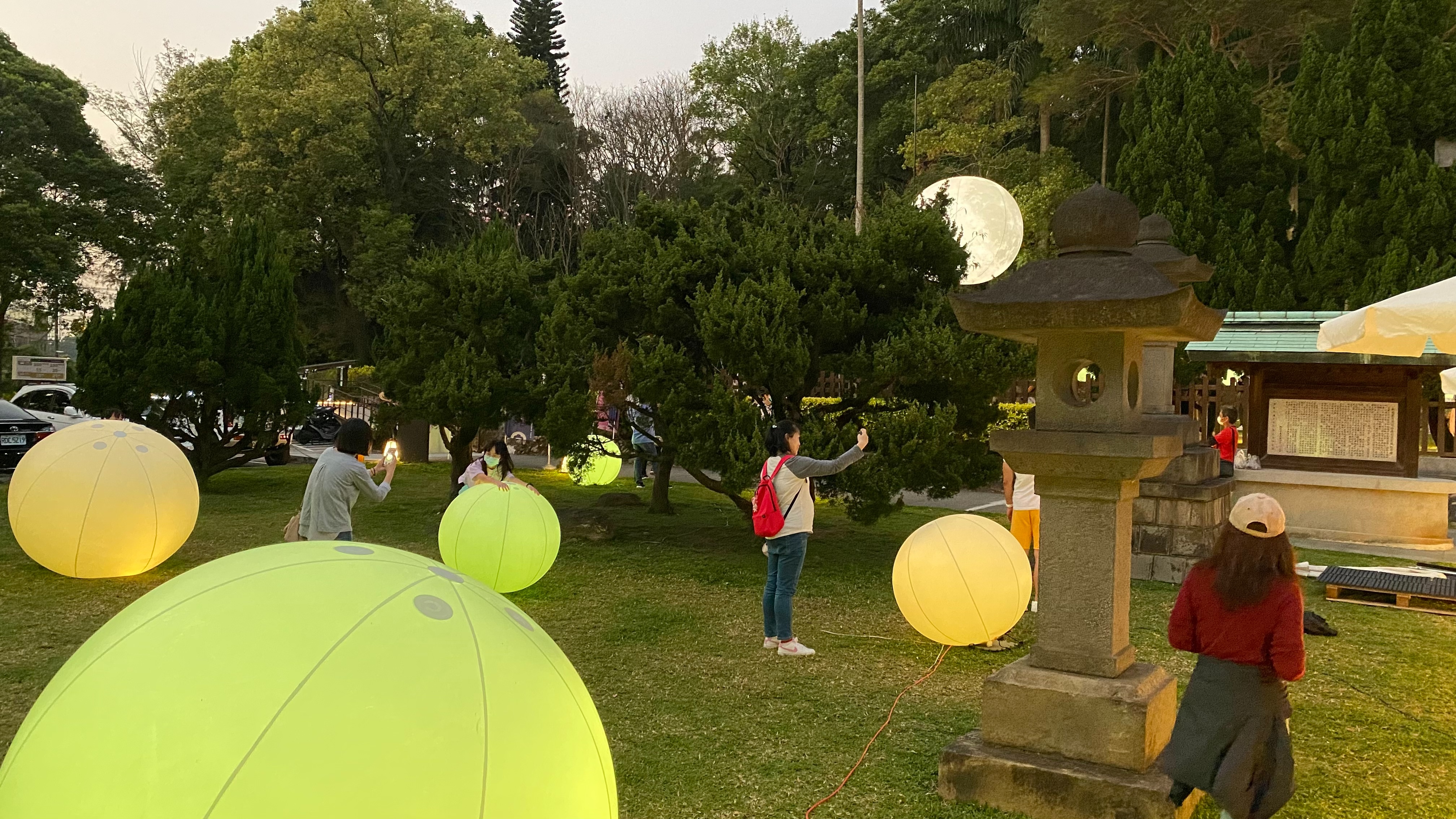 桃園神社小市集